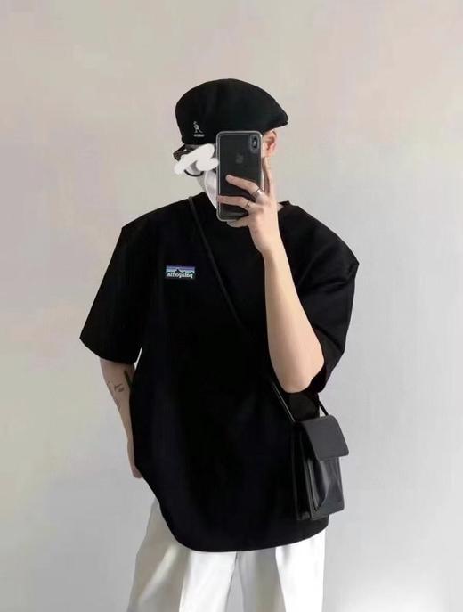 外贸大厂订单余！ 巴塔基础款短袖T恤情侣款！ 商品图3