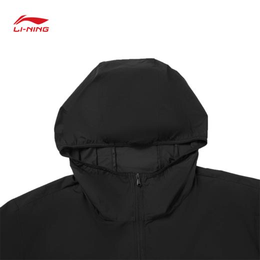 李宁男子防泼水防晒冰感舒适吸湿排汗运动风衣AFDW475 商品图4