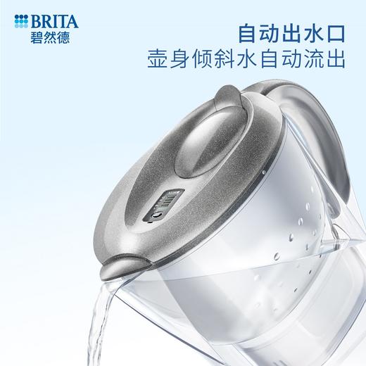 【BRITA碧然德】Marella滤水壶星光系列3.5L 银色（1壶2芯） 商品图2