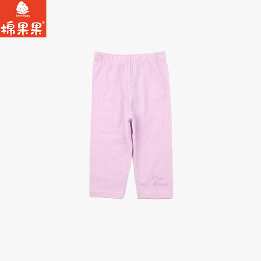 棉果果夏季新品女童纯棉凉感防蚊5A抗菌七分打底裤M221206226224 商品图0