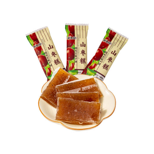 零食铺子 御食园什锦果糕  山枣糕  乌梅糕  蜂蜜山枣糕  梅灵丹乌梅糕 500g/袋 商品图1
