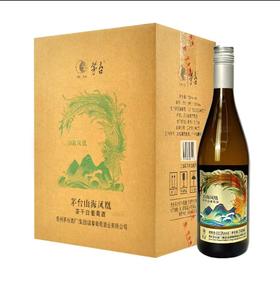 2025年茅台茶干白葡萄酒，酒精度12.5度，整箱750ml*6瓶，优势现货。怕查