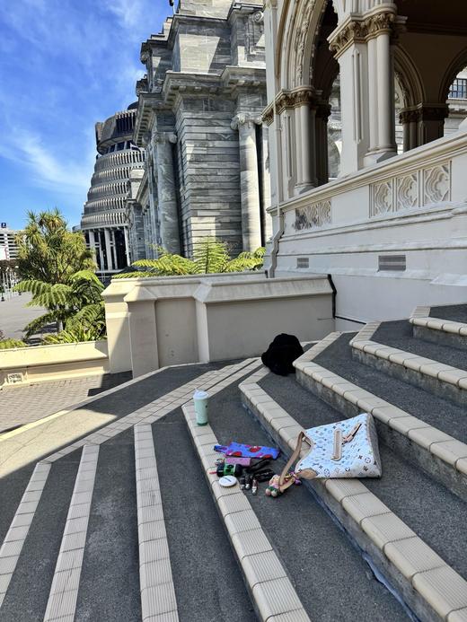 驴家 x TM LINEUP 白三彩手袋 商品图3