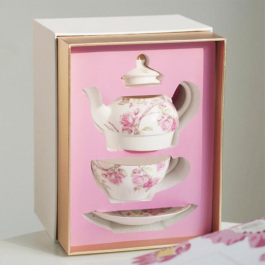 【AYNSLEY/安斯丽】 红玫瑰系列子母壶套装 3件套 商品图1