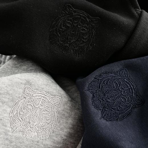 【3-5天发货】伊泺杉男士虎头刺绣直筒卫裤 商品图3