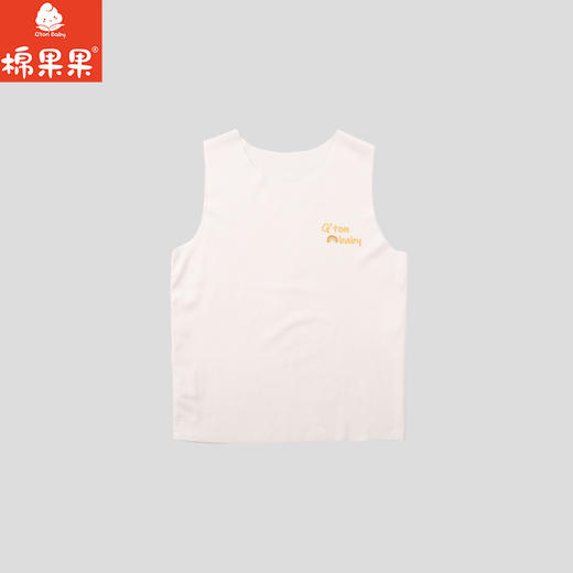棉果果夏季新品男童女童防蚊5A抗菌随心裁无痕背心M201170426222 商品图0