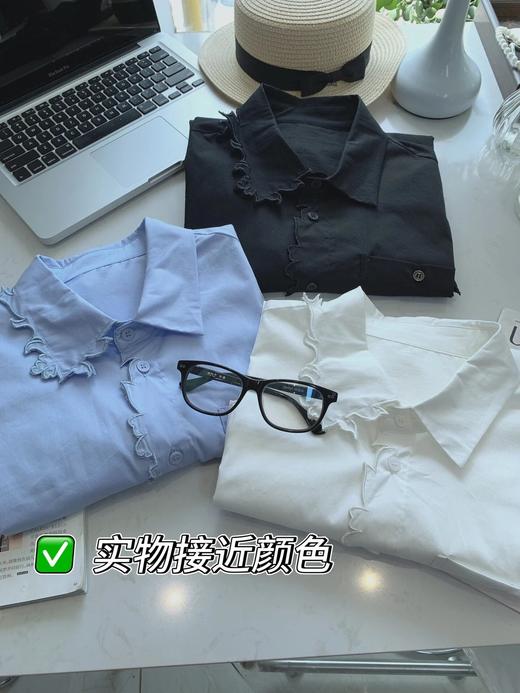 品质货！无补！JN同款剪纸工艺花边刺绣领衬  26Y04046- 商品图2
