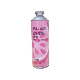 疯狂老虎百香果味啤酒1L