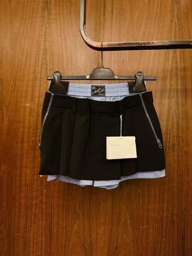 女款拼接裤裙he002