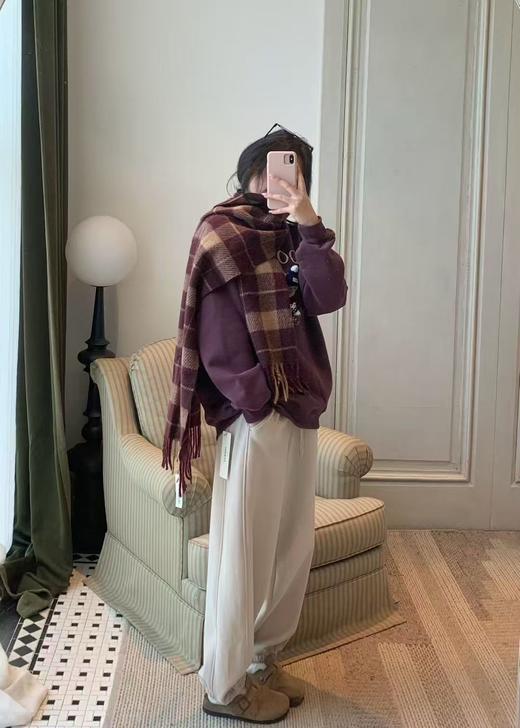 【门店同款】ENJOY冬季小熊英文加绒卫衣 167695764 商品图2