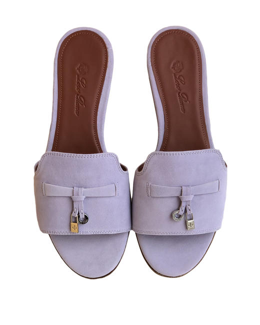 女款吊坠平底拖鞋zi015 商品图1