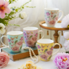 【AYNSLEY/安斯丽】 蝴蝶花园马克杯套装 350ml*4 商品缩略图0