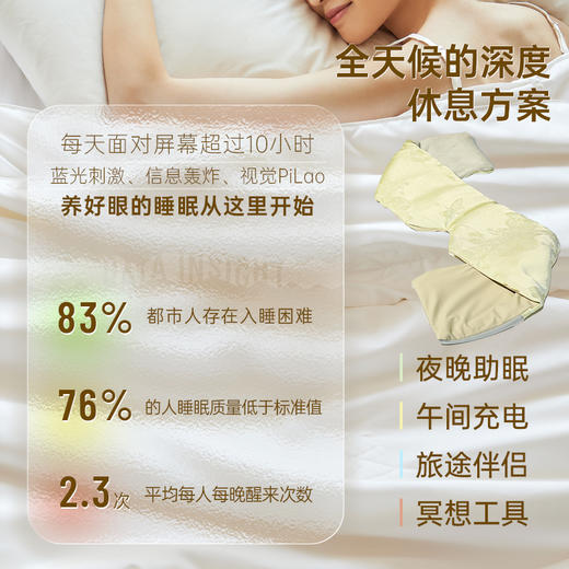 兰序 合香珠重力眼罩 礼盒装 商品图2