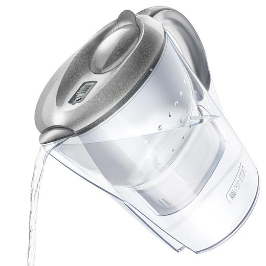 【BRITA碧然德】Marella滤水壶星光系列3.5L 银色（1壶2芯） 商品图4
