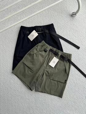 F041001夏季新款户外男子运动防泼水工装露营登山宽松休闲短裤