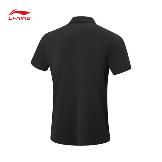 李宁男子排湿速干防晒健身系列短袖POLO衫APLW163 商品图4