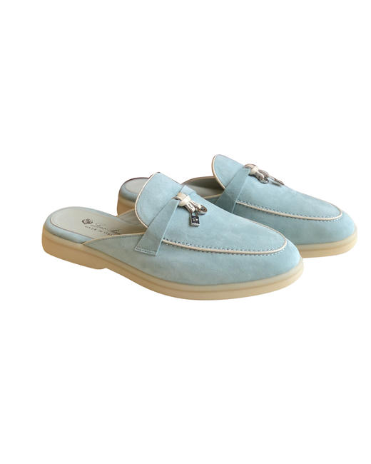 女款滚边半拖鞋穆勒鞋la015 商品图0