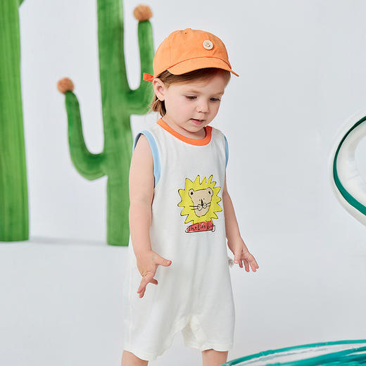 [植物肌遛娃衣]迷你巴拉巴拉婴儿连体衣柔软亲肤排汗速干宝宝衣服 商品图3