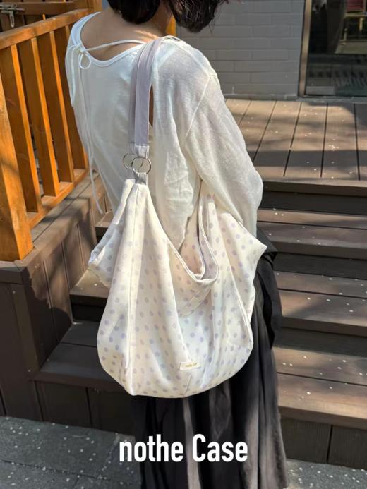 nothe Case布然/NC261237/「紫雨」春日波点女大容量托特包 商品图1