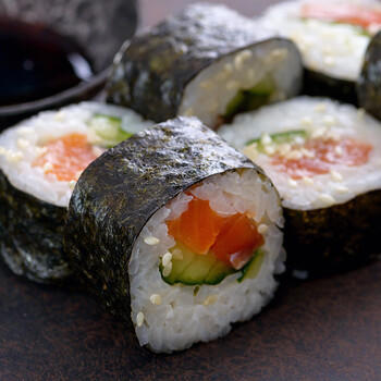 赶海弟 寿司海苔40g 调味海苔 紫菜包饭寿司专用食材非套装 /休闲食品 /海味零食 /海苔 商品图1