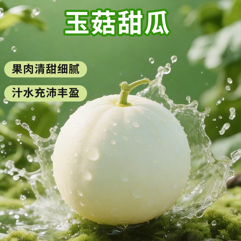 【专属】玉菇甜瓜 冰淇淋口感 软糯香甜当季现摘水果 顺丰包邮 源产地直发