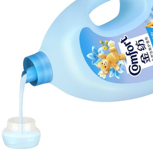 金纺 清新小苍兰柔顺衣物护理剂 3kg+赠800g/瓶 商品图2