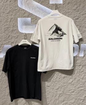 威海产，看细节！！！走线 男女同款！Salomon山野山羊T恤短袖