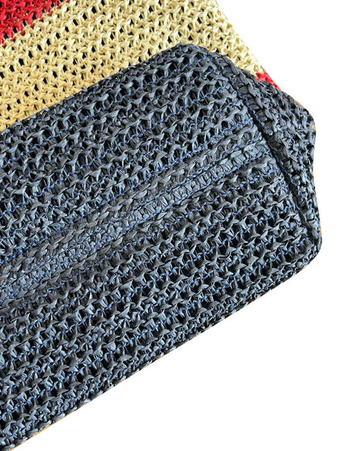 logo刺绣草编包zh017 商品图2