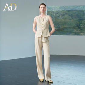 AD小香风马甲套装女夏2026新款今年流行爆款高级感超火穿搭一整套