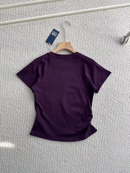 F041060春季休闲日常百搭透气圆领T恤女子针织短袖衫 商品图13