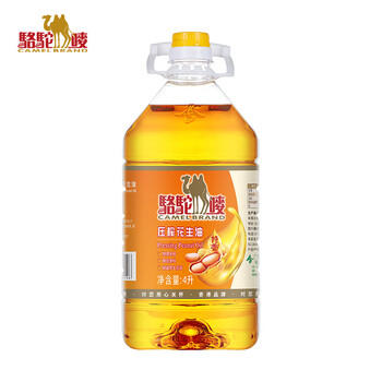 骆驼唛【保真花生油】一级物理压榨特香花生油4L 中国香港品牌 /粮油调味 /食用油 /花生油 商品图4