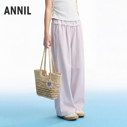 女童梭织单裤夏季新款安奈儿童装EG626759 商品图1