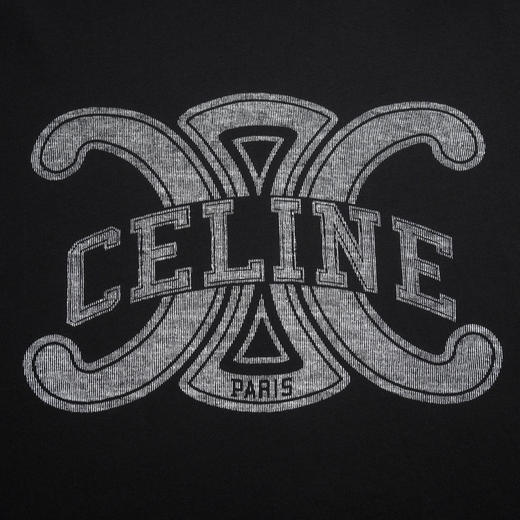 女款长绒棉印花长袖T恤he008 商品图2