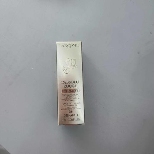 兰蔻菁纯柔雾哑光唇膏281 商品图0