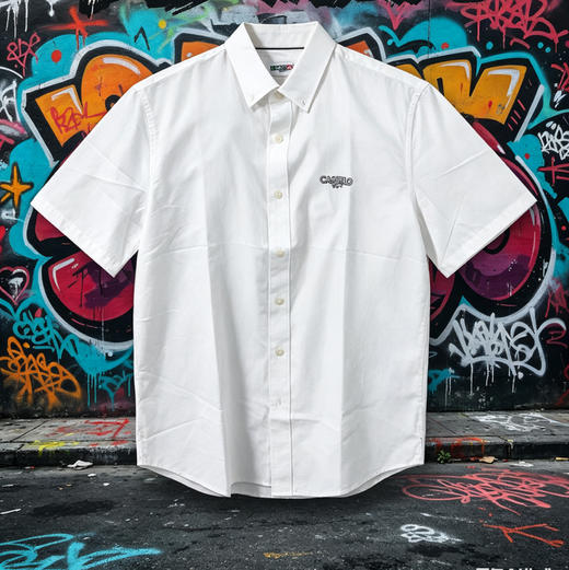 XY/CARTELO男式清爽百搭休闲短袖衬衫C9RS52270371 商品图2