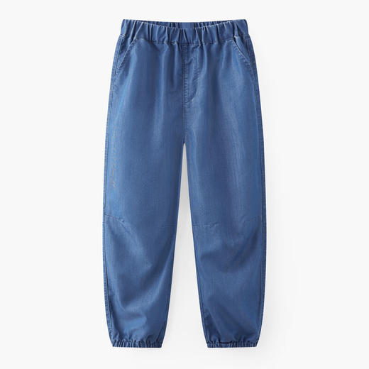 【MQD】童装男童冰丝凉感牛仔防蚊裤夏款儿童防紫外线长裤 商品图5