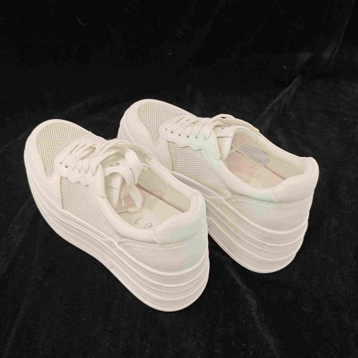 LFGJ凌介 17955时尚厚底单网小白鞋 商品图5