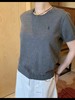 毒家！ 广东河源制衣厂，女款！拉夫劳伦小马标圆领针织短袖 T 恤 商品缩略图1