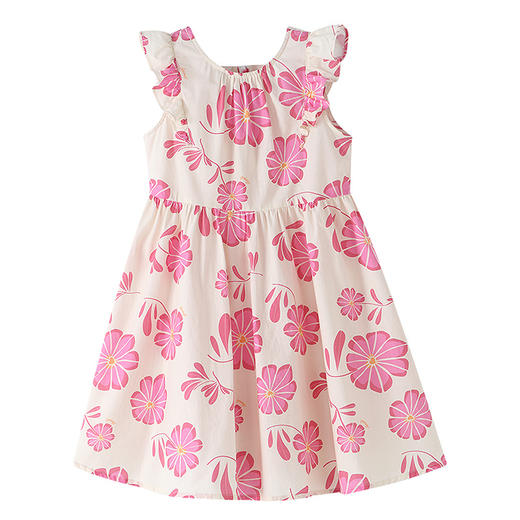 【实体店同款】女童连衣裙夏季新款安奈儿童装AG623146 商品图5