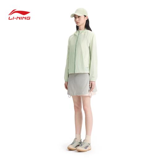 李宁户外CF溯女子防晒防泼水宽松运动风衣AFDW208 商品图2