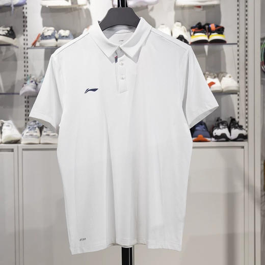 XXM李宁短袖POLO衫男子2025新款团购系列夏季速干透气翻领T恤APLV133 商品图0
