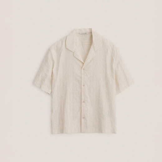 A Kind of Guise SAMATA SHIRT 意大利制棉亚麻混纺宽松剪裁衬衫 商品图4