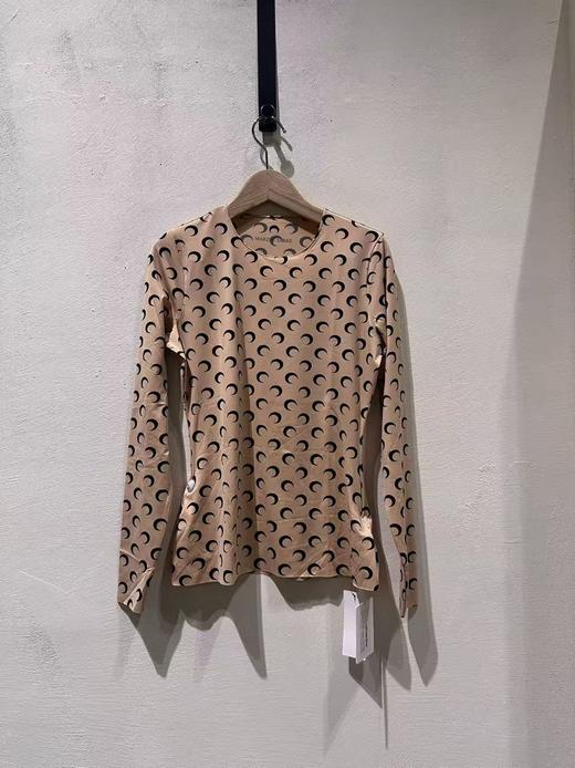 女款月亮长袖T恤ZH 商品图0