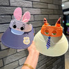 egg l 正版授权~35元抢！疯狂动物城防晒空顶帽 商品缩略图3