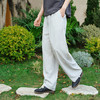 商场同款|森马休闲裤男夏微撞色拼接长裤2026新款街头潮流阔腿裤 商品缩略图2