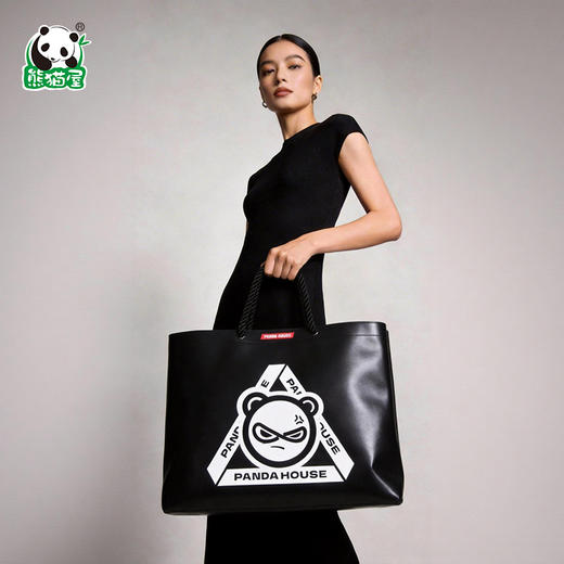 熊猫屋PANDAHOUSE 欧不小子时尚单肩包 2款可选 商品图3