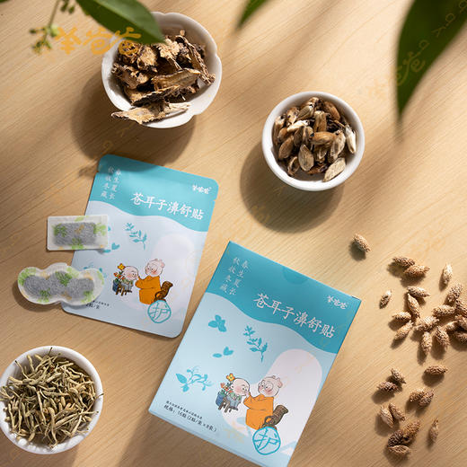 升级【苍耳子濞舒贴】草本膏贴，鼻鼻通 呼吸畅 商品图4