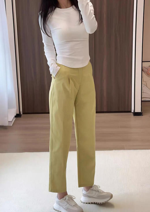 老米优品🎈3-5天！索罗纳凉感面料《显瘦九分休闲哈伦裤》百搭，好质感！ 九分长度小个子友好！ 商品图9