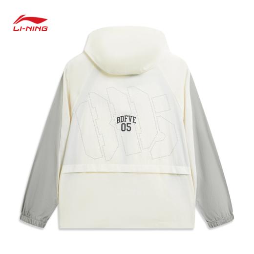 李宁反伍BADFIVE男子防晒宽松运动风衣AFDW447 商品图4
