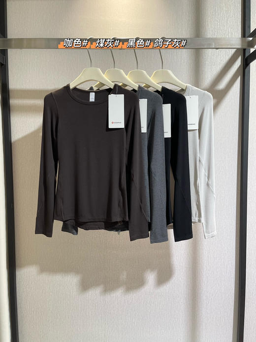 越南产正品Lu家Hold Tight 女士修身圆领长袖衫041001 商品图2